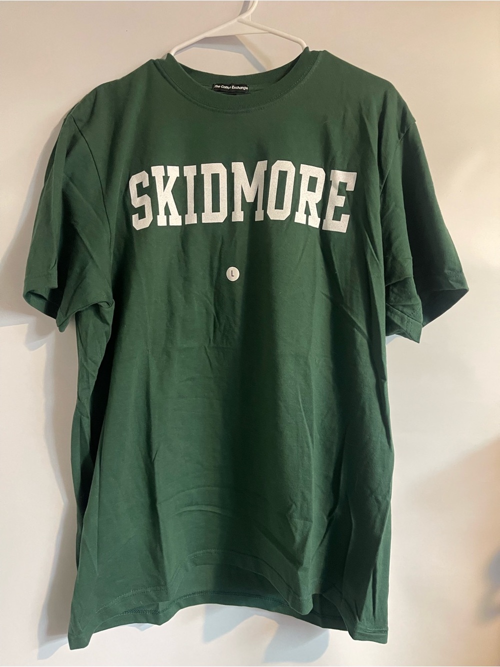 Skidmore Green Crew Neck Graphic T-Shirt